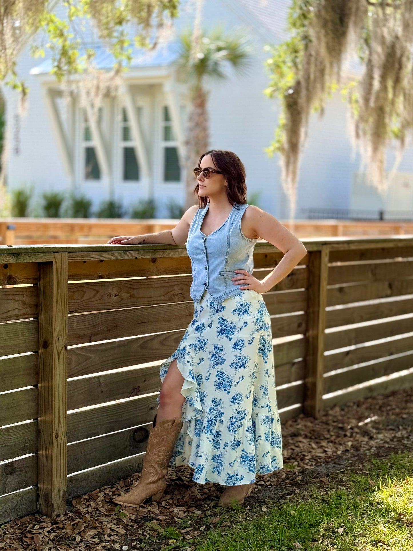 The Shania Ruffle Maxi Skirt