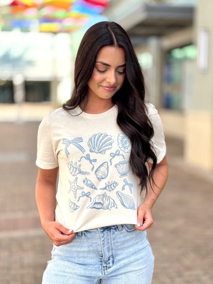 Coastal Coquette Tee