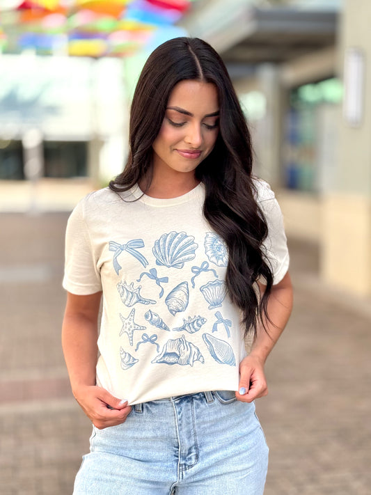 Coastal Coquette Tee